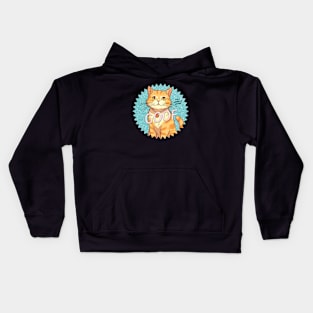 The Wacky Whisker Wonder Kids Hoodie